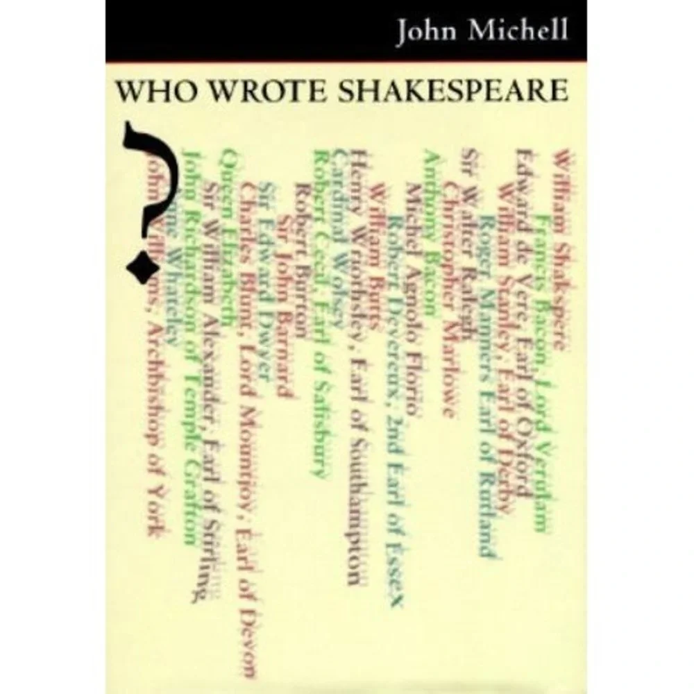 Who Wrote Shakespeare? by John Michell (1996, Hardcover)